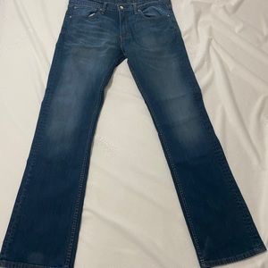 LEVIS Mens 527 Bootcut Jeans 34x34